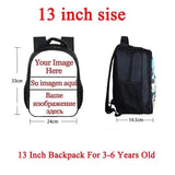 Kids Hunter X Hunter Backpack Canvas School Bag