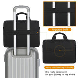 15.6 in Laptop Messenger Bag Multi-pocket Shoulder Handbag