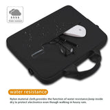 15.6 in Laptop Messenger Bag Multi-pocket Shoulder Handbag