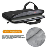 15.6 in Laptop Messenger Bag Multi-pocket Shoulder Handbag