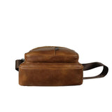 One-Shoulder Men's Casual Messenger Bag Cross-Border PU Leather