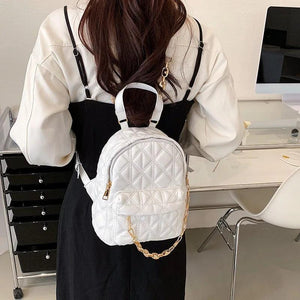 Women Backpack Causal Bags High Female Shoulder Bag Pu Leather Backpacks