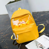 Transparent Duck Backpack for Women Girls