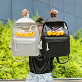 Transparent Duck Backpack for Women Girls