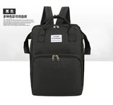 Embroidered Portable Diaper Bag Mummy Backpack with Baby Bassinet Bed