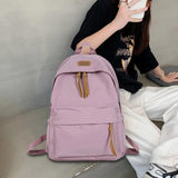 Women's Multi-pocket Casual Backpack for Teenage Girl Travel Schoolbag