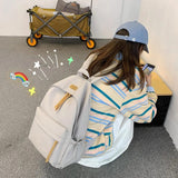 Women's Multi-pocket Casual Backpack for Teenage Girl Travel Schoolbag