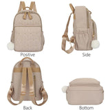 Women Backpack Nylon Rucksack Anti Theft Travel Bagpacks