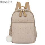 Women Backpack Nylon Rucksack Anti Theft Travel Bagpacks