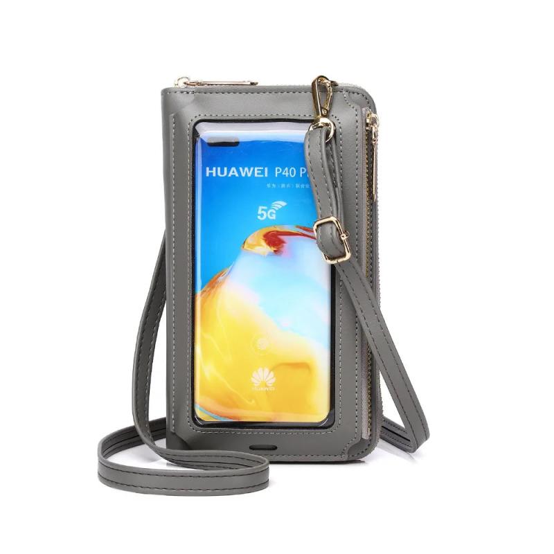 Touch Screen Mobile Phone Bag Women's Messenger Bag Large Capacity