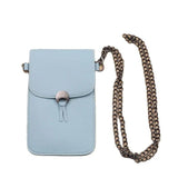Chain Strap Messenger Touch Screen Mobile Phone Bag Women's Small Backpack