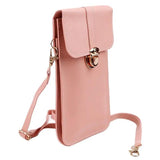 Double-Layer Shoulder Bag Touch Screen Messenger Women's Mobile Phone Bag