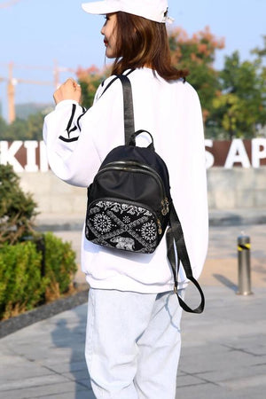 Waterproof Oxford Women Backpack Ladies Large Capacity Backpack