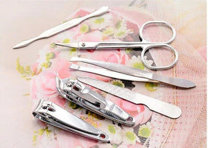 7-Piece Cartoon Manicure Set Nail Clippers