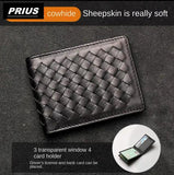 Sheepskin Multifunctional Men's Cardcase