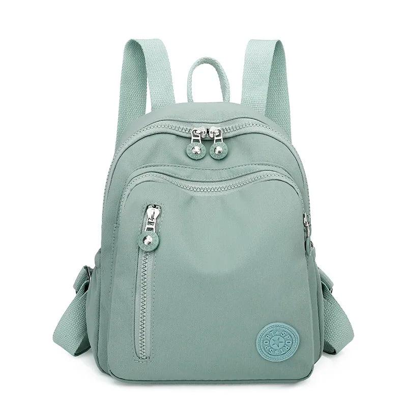 Female Pack Oxford Women Backpack Bagpack Shoulder Back Bag Preppy Style