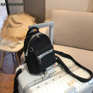 Mini Backpacks for Women Canvas Shoulder Crossbody Bags Fanny Pack