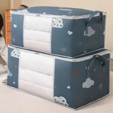 Foldable Storage Bag Quilt Closet Organizer