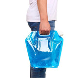 Portable 10L Water Tank Bag for Traveling, Foldable Drinking Container
