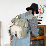 Waterproof Small Backpack for Teenage Girls Student College Schoolbag