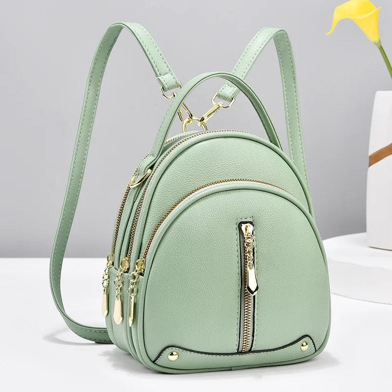 Women's Small Shoulder Bag Backpack