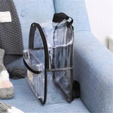 Transparent PVC Backpacks Waterproof Student Travel School Bag