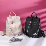 Anti-Theft Women Backpacks Ladies Large Capacity Print Backpack