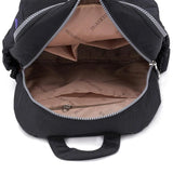 Women Nylon Backpack for Teenagers School Daypack
