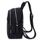 Women Nylon Backpack for Teenagers School Daypack