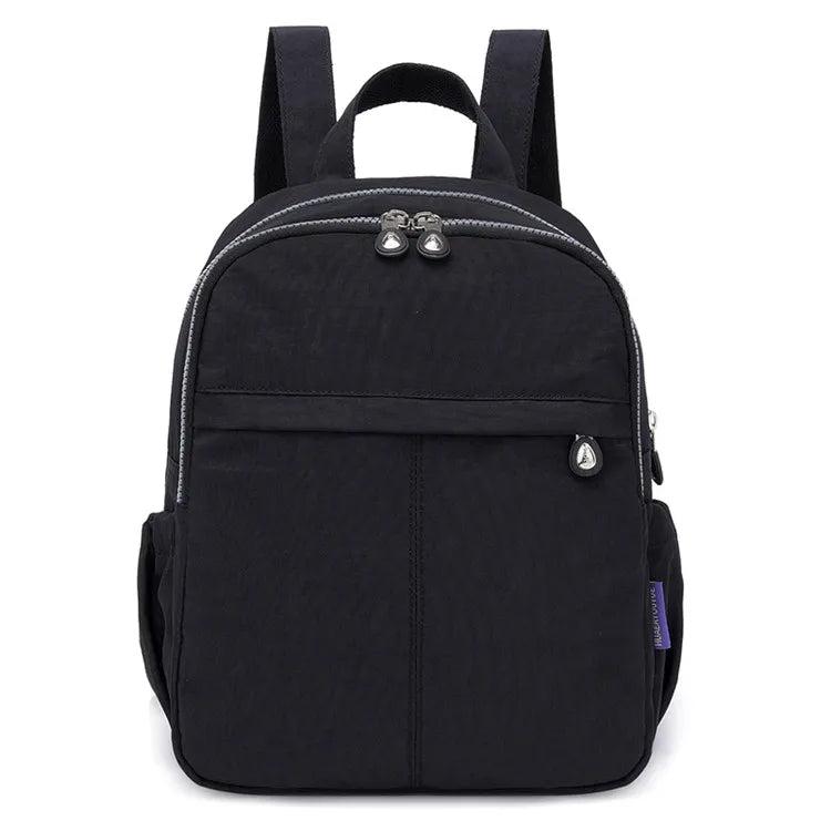 Women Nylon Backpack for Teenagers School Daypack