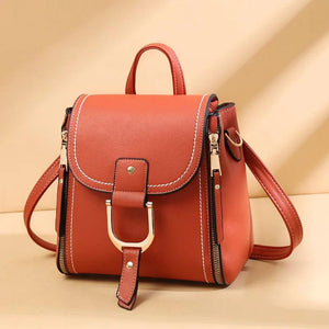Stylish Mini Leather Backpack for Women
