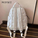 Women Backpack Solid Autumn Winter Backpack Student School Traveling Space