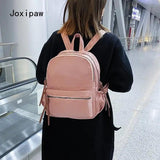 Small Nylon Backpack for Women Large Capacity Casual Travel Backpack