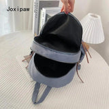 Small Nylon Backpack for Women Large Capacity Casual Travel Backpack