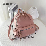 Small Nylon Backpack for Women Large Capacity Casual Travel Backpack