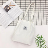 Corduroy Crossbody Bag Women Shoulder Tote Handbag