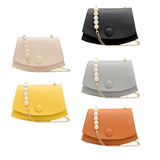 Women Girls PU Leather Handbag Chain Shoulder Bag Summer Tote Messenger Satchel
