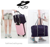 Personalized Travel Bag Women Handbags Multi-function Letter Fold Organizer