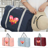 Women Travel Tote Foldable Clothing Luggage Organizer Handbags