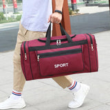 Foldable Portable Travel Bag Exercise Shoulder Bag Large Capacity Hand Luggage