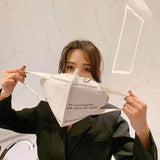 Large Capacity Portable Mask Bag Single Shoulder Bag