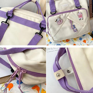 Korea Style Backpack Teenage Girls Travel Bag