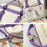 Korea Style Backpack Teenage Girls Travel Bag