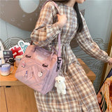 Korea Style Backpack Teenage Girls Travel Bag