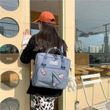 Korea Style Backpack Teenage Girls Travel Bag