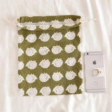 Bohemian Drawstring Cotton Linen Storage Bag