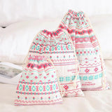 Bohemian Drawstring Cotton Linen Storage Bag
