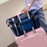 Foldable Travel Bag Sport Tote Gym Handbag Large Capacity Weekender