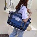 Foldable Travel Bag Sport Tote Gym Handbag Large Capacity Weekender