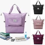 Women Shoulder Travel Bag Gym Yoga Sport Large Capacity Duffle Tote